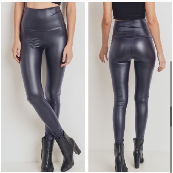 🍃🖤 New High Rise Vegan Leather Pants 🖤🍃 - Picture 5 of 5